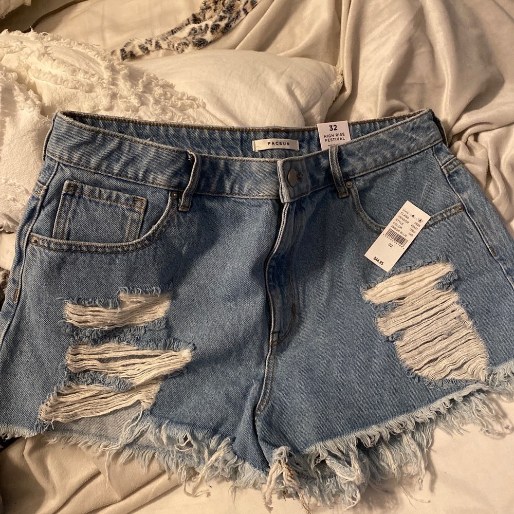 Pacsun high rise festival shorts